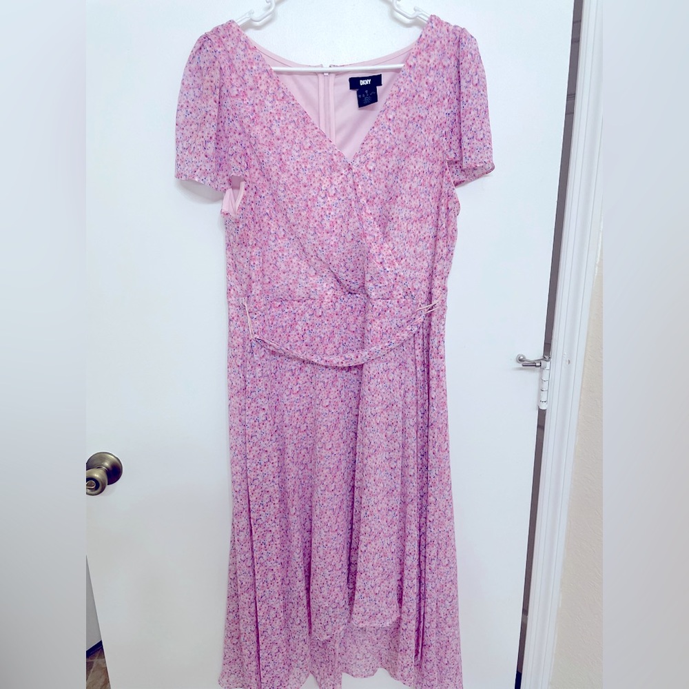 Floral print dress